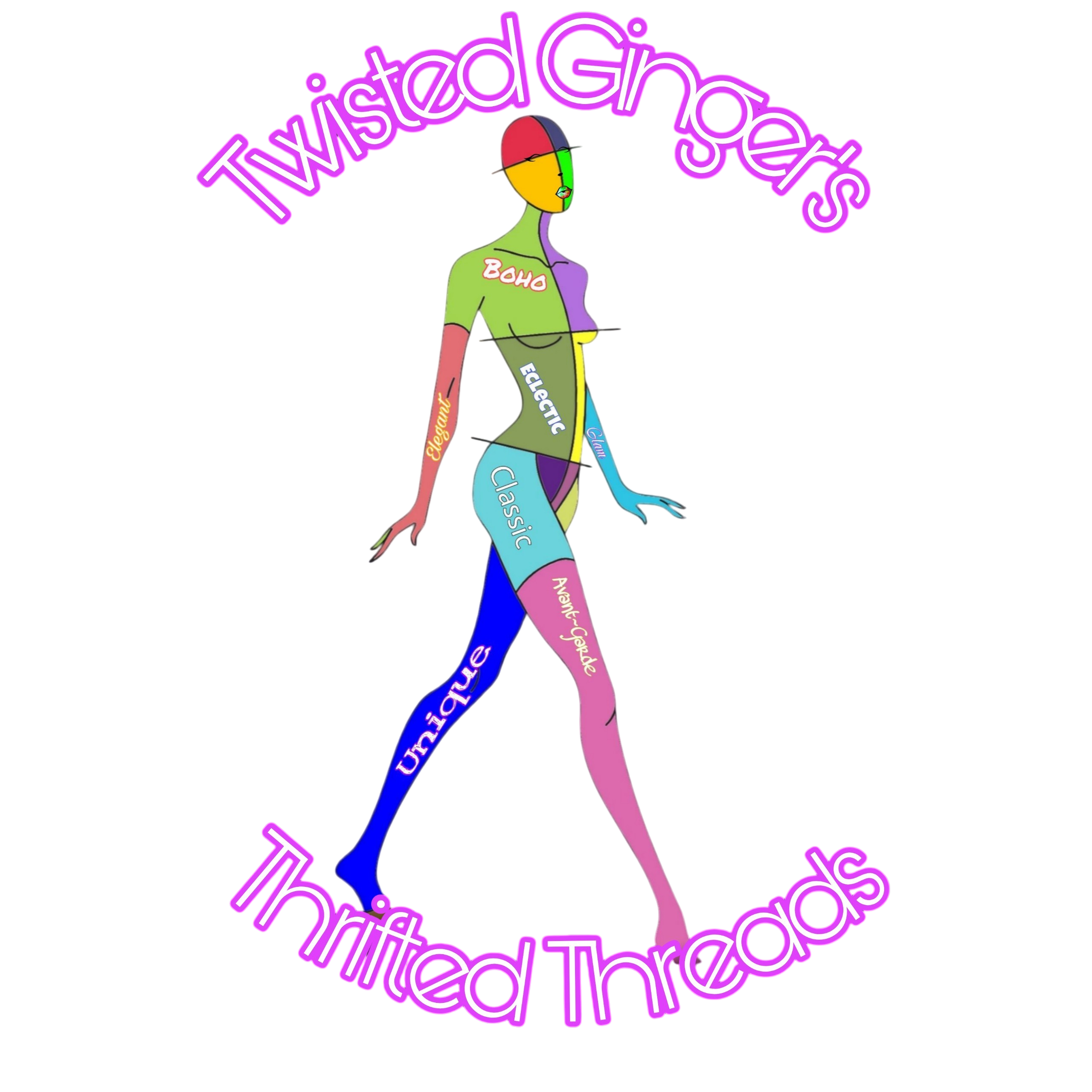 Twisted Gingers Thrifty Threads Collection