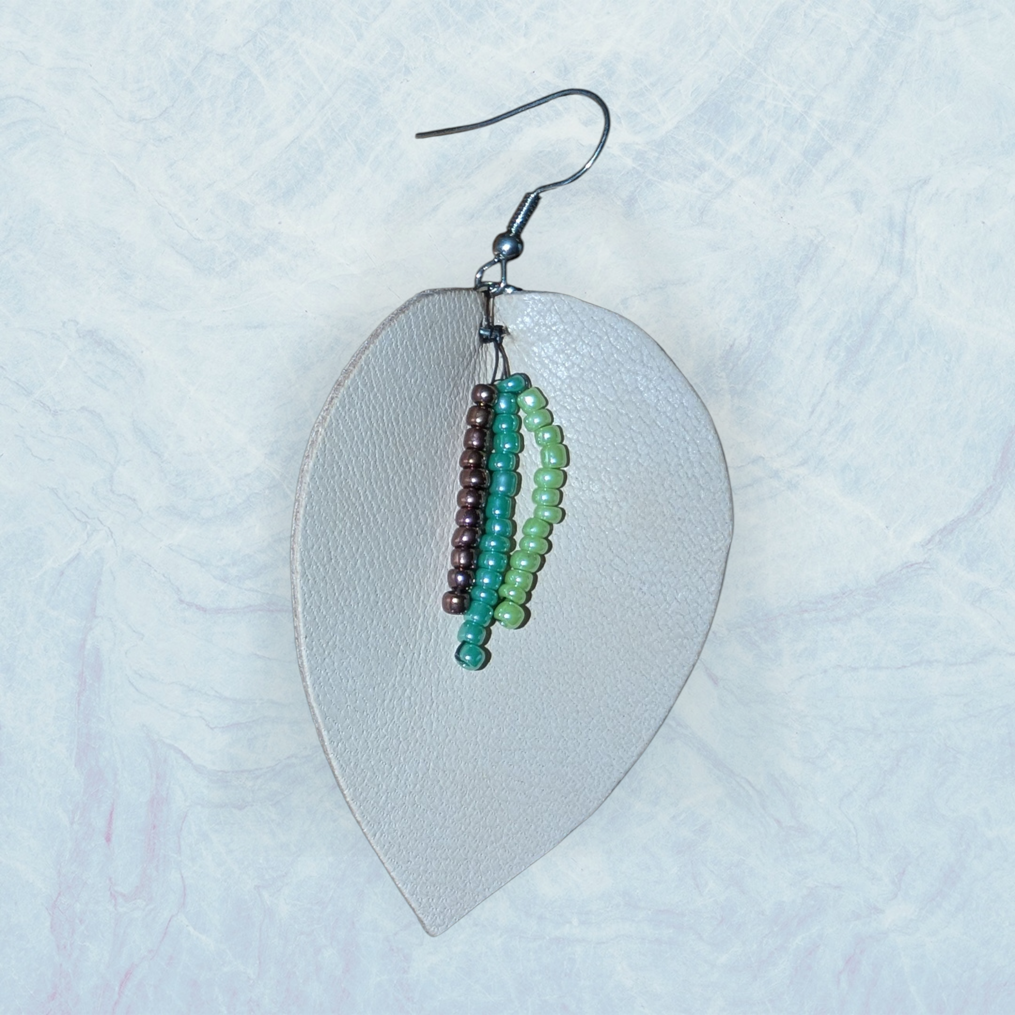 Native American Inspired Leaf Earrings