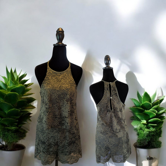Lace Romper