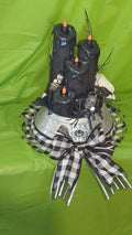 Country Charm Flameless Candle Halloween Centerpiece